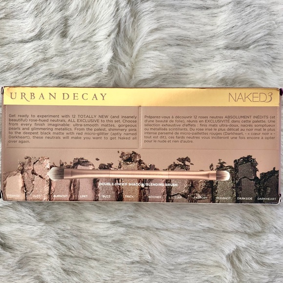 🎁🎁FREE GIFT+ NAKED3 Urban Decay Palette - NIB - Picture 3 of 7
